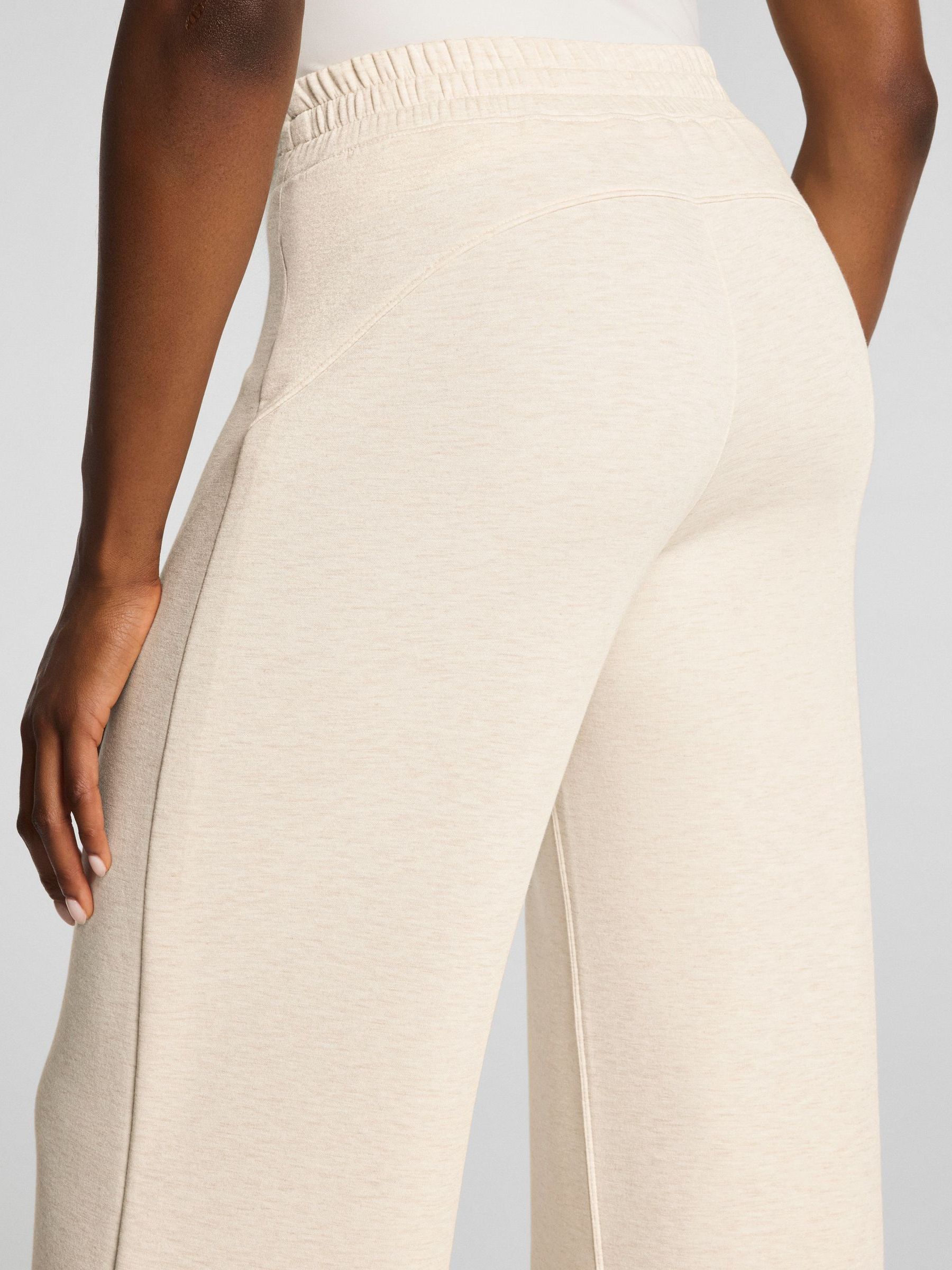 Buy SPANX Cream AirEssentials® Wide Leg Trousers from Next USA