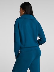 SPANX Light Blue AirEssentials® Half Zip Sweat Top - Image 3 of 4