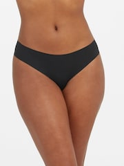 SPANX Black Thong SPANXsmooth™ FIT-TO-YOU Briefs - Image 1 of 3