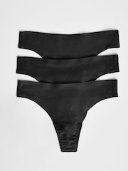 Crno - SPANKS SpankSmooth™ Fit-TO-YOU gaćice 3 paket - Slika 4 od 5