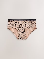 Black/White Dots Hipster Briefs 5 Pack (2-16yrs) - Image 6 of 9