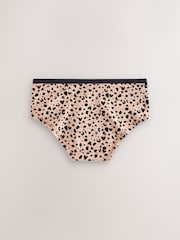 Black/White Dots Hipster Briefs 5 Pack (2-16yrs) - Image 7 of 9