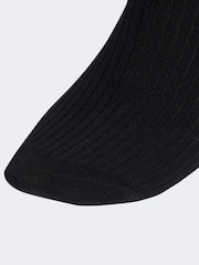 adidas Originals Black/White Kids Ruffle Crew Socks - Image 3 of 4