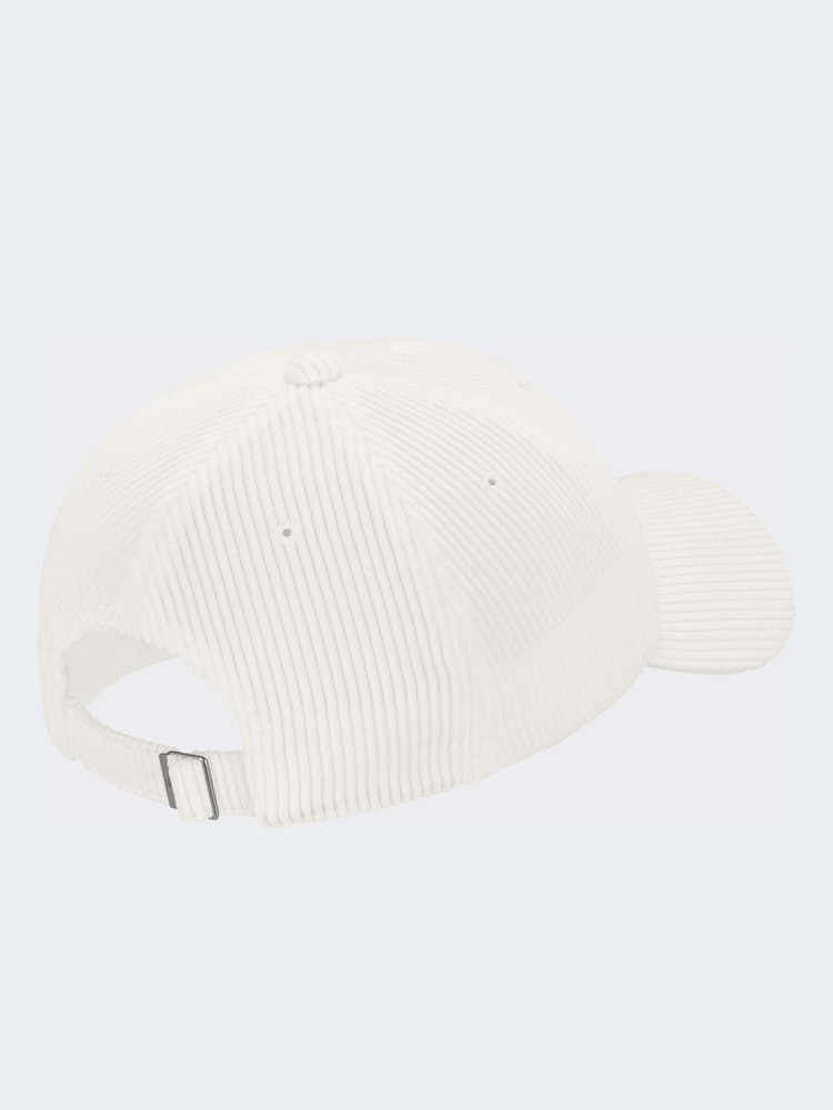 Blanco - Gorra de béisbol de pana de adidas Originals - Imagen 2 de 2