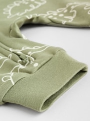 Multi Dino Two Way Zip Baby Sleepsuits 5 Pack (0mths-3yrs) - Image 12 of 16