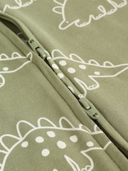 Multi Dino Two Way Zip Baby Sleepsuits 5 Pack (0mths-3yrs) - Image 13 of 16