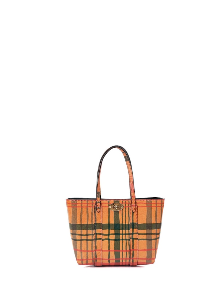 The Handbag Clinic Orange Mulberry Bayswater Tote Bag - Image 1 of 7