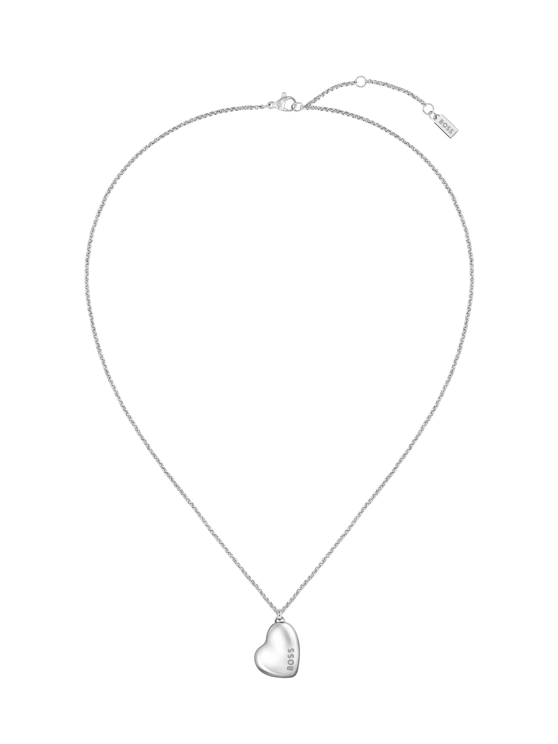 BOSS Honey Silver Pendant Necklace 1580573 - Image 4