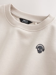 Ecru Skull Logo - Crew Neck Sweatshirts (3-16yrs) - 圖片 9，共 13
