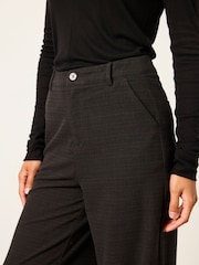 FatFace Presley Black Kilt Check Trousers - Image 3 of 6