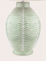 Laura Ashley Green Stannard Table Lamp - Image 6 of 6