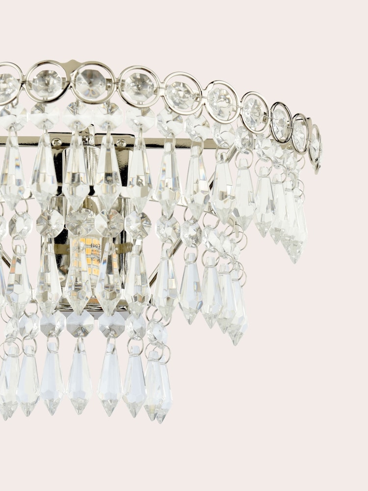 Laura Ashley Nickel Enid Matt Antique Wall Light - Image 6 of 6 Laura Ashley Nickel Enid Matt Antique Wall Light - Image 6 of 6