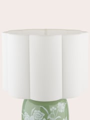 Laura Ashley Green Pashley Table Lamp - Image 5 of 6