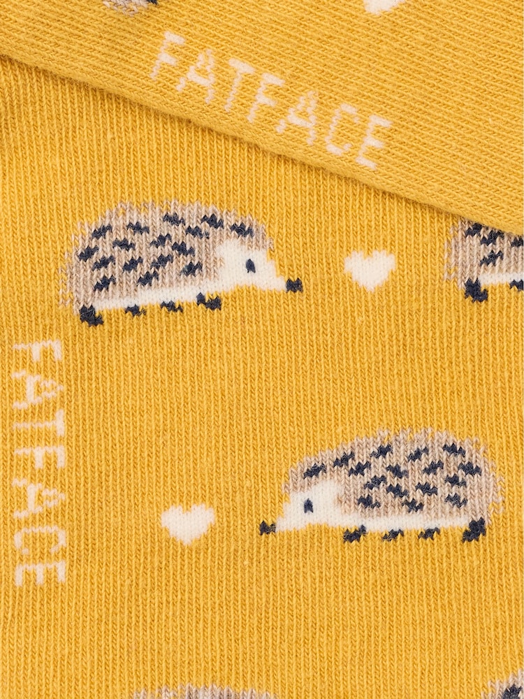 Chaussettes baskets Fatface Hedgehog - Image 2 de 2 Chaussettes baskets Fatface Hedgehog - Image 2 de 2