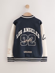 Navy Graphic Print Bomber Jacket (3-16yrs) - Image 3 of 5