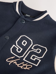 Navy Graphic Print Bomber Jacket (3-16yrs) - Image 4 of 5