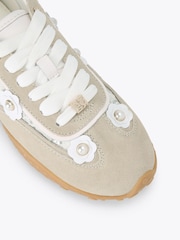 KG Kurt Geiger Lavender Flower Trainers - תמונה 3 מתוך 4