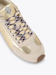 Kurt Geiger London Gold Islington Trainers - Image 4 of 5