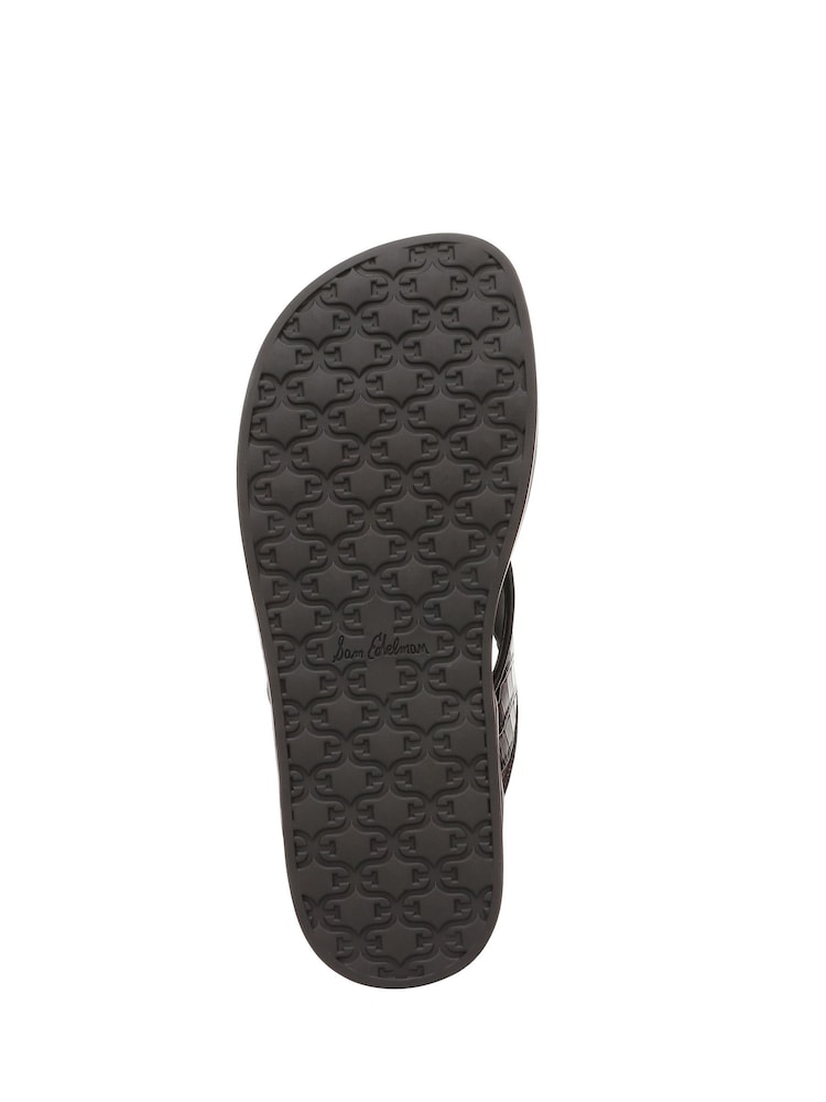 Sam Edelman Brown Lila Regular Fit Toe Post Sandals - Image 7 of 7