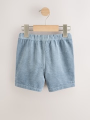 Mid Blue Corduroy Pull On Shorts (3mths-7yrs) - Image 6 of 8