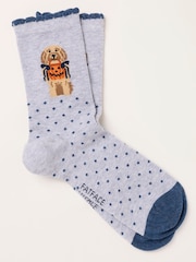 FatFace Grey Halloween Dog Socks - Image 1 of 2