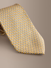 Yellow Signature Italian Silk Design Tie - Image 2 of 3