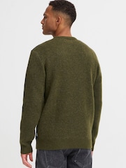 Blend Green BHBert Abstract Crew Neck Jumper - Image 2 of 5