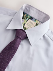 Purple Rose Dufton Slim Fit Smart Shirt Tie and Pocket Square Set - Image 7 of 8