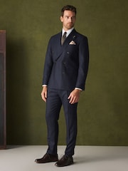 White Rose Dufton Slim Fit Smart Shirt Tie and Pocket Square Set - Image 3 of 8