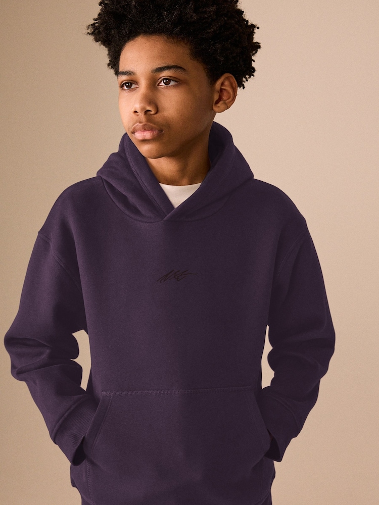 Purple Overhead Hoodie (3-16yrs) - Image 1 of 4 Purple Overhead Hoodie (3-16yrs) - Image 1 of 4