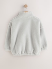 Grey Funnel Neck Fleece (3-16yrs) - Image 2 of 6