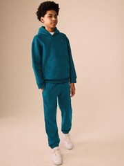 Teal Skull Overhead Hoodie (3-16yrs) - Image 3 of 4