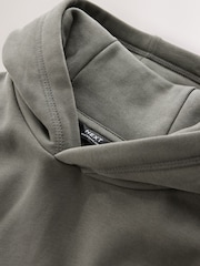 Khaki Green Skull Overhead Hoodie (3-16yrs) - Image 3 of 4