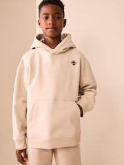 Ecru Skull Overhead Hoodie (3-16yrs) - Image 1 of 9