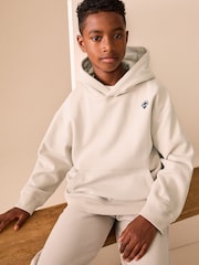 Ecru Skull Overhead Hoodie (3-16yrs) - Image 3 of 9