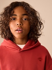 Rust Skull Overhead Hoodie (3-16yrs) - Image 5 of 9