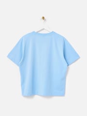Oliver Bonas Blue Hotel Des Chats Graphic T-Shirt - Image 4 of 7