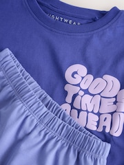 Blue Jogger Pyjamas 1 Pack (3-16yrs) - Image 3 of 4
