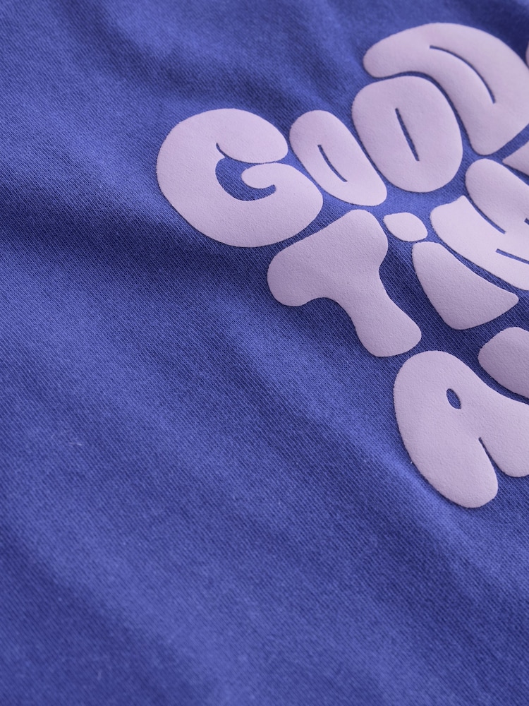 Blue Jogger Pyjamas 1 Pack (3-16yrs) - Image 4 of 4