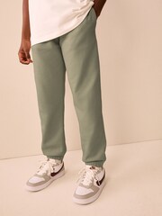 Khaki Green Regular Fit Joggers (3-16yrs) - Image 1 of 5