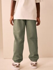 Khaki Green Regular Fit Joggers (3-16yrs) - Image 3 of 5