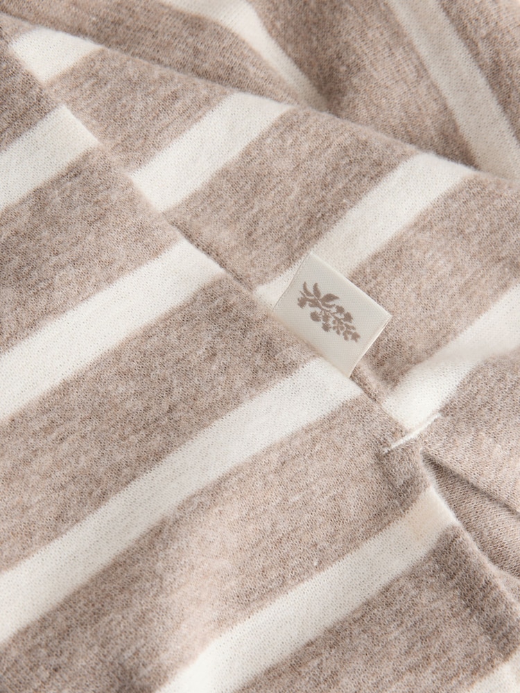 Laura Ashley Neutral Button Through Lounge Cardigan - Image 7 of 7 Laura Ashley Neutral Button Through Lounge Cardigan - Image 7 of 7