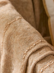 Yard Natural Hedon Tasselled Outdoor Throw - Image 3 of 5