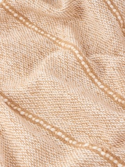 Yard Natural Hedon Tasselled Outdoor Throw - Image 5 of 5