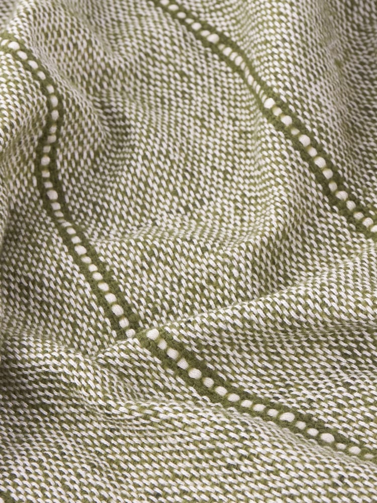 Yard Moss Hedon Tasselled Outdoor Throw - Image 5 of 5