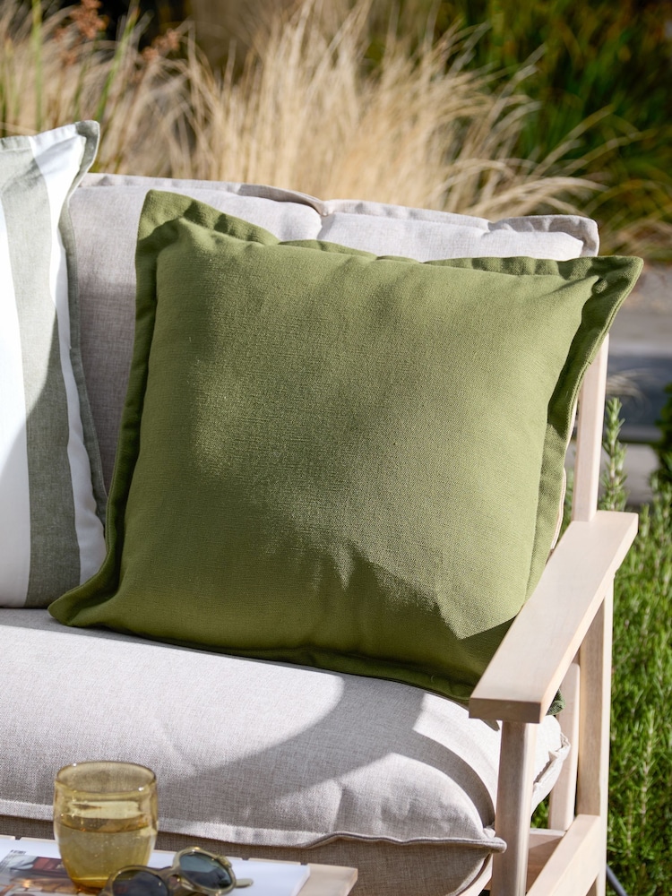 Yard Eucalyptus Holmfirth Canvas Outdoor Cushion - Image 1 of 6