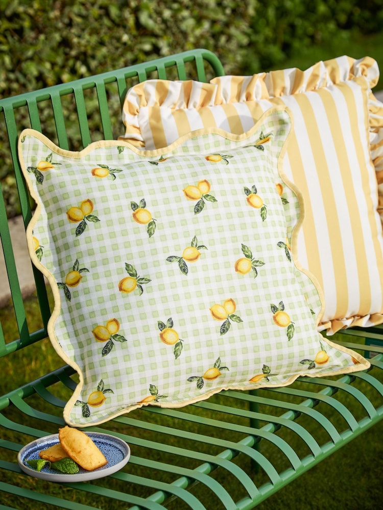 Furn Fruits Limun dekorativni spoljni jastuk - Slika 1 od 6