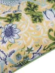 Morris & Co Sunflower Strawberry Thief Piped Outdoor Cushion - Image 5 of 6