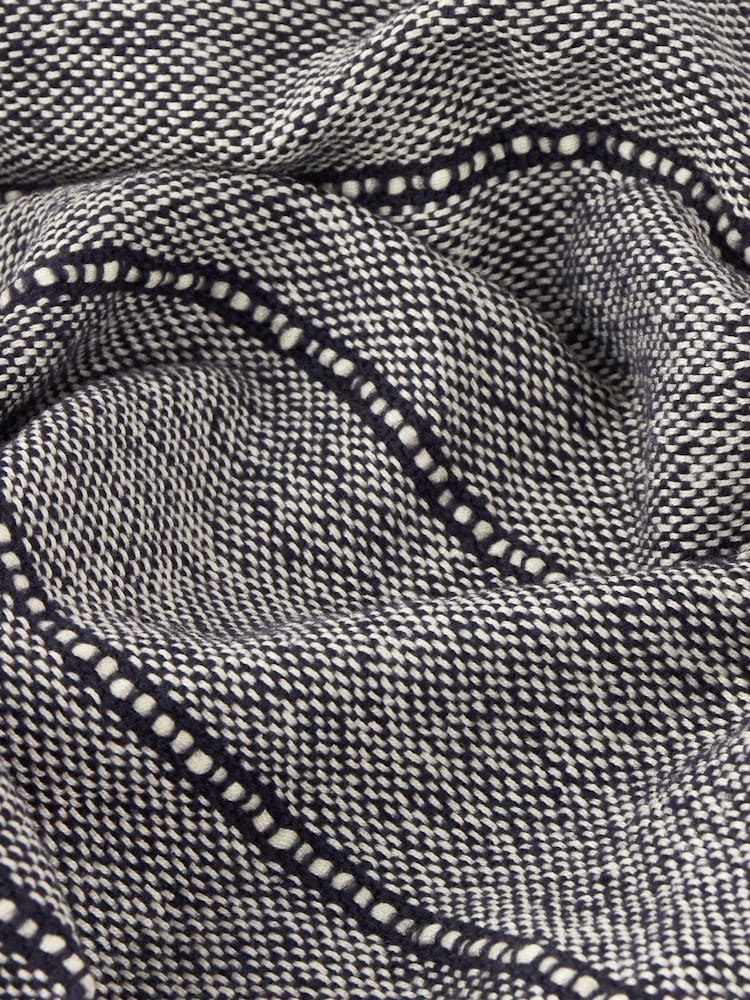 Yard Navy Hedon Tasselled Outdoor Throw - Image 5 of 5