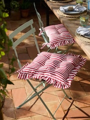 Wylder Set of 2 Millie Ruffle Seat Pads - תמונה 1 מתוך 6